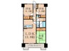 ペルル伏見桃山(601) 3LDKの間取り