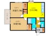 コートベージュ 2DKの間取り