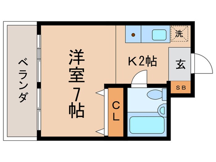 間取り図 ジュネス・ヴィラ