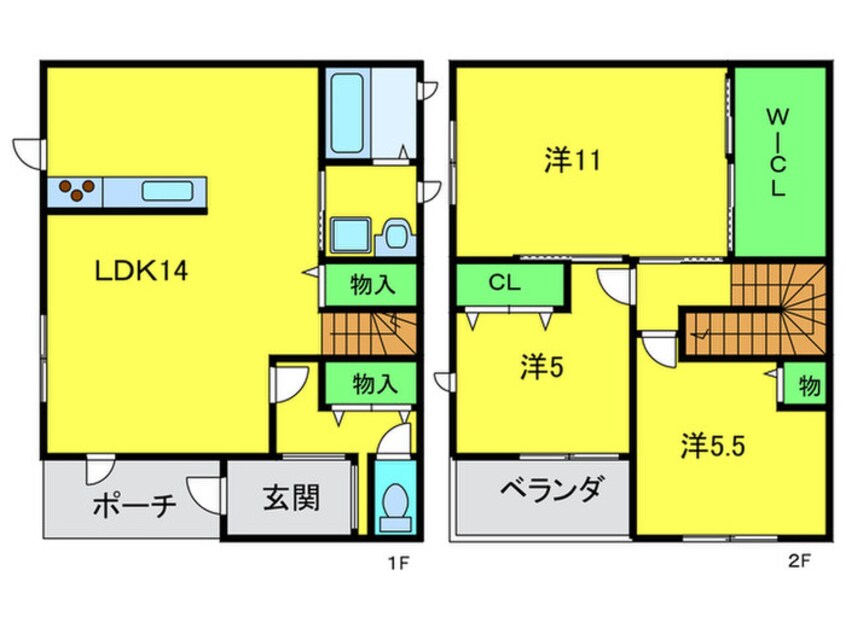 間取図 DAIKENN　SQUARE　E棟