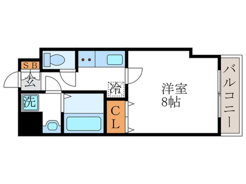 間取図 グランレブリ－桂パ－トⅡ