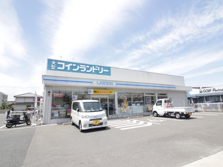 ローソン桂朝日町店(コンビニ)まで210m グランレブリ－桂パ－トⅡ