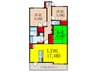 ｸﾞﾗﾝｸﾚｽﾄ池田満寿美町(606) 3LDKの間取り
