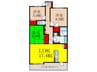 ｸﾞﾗﾝｸﾚｽﾄ池田満寿美町(606) 3LDKの間取り
