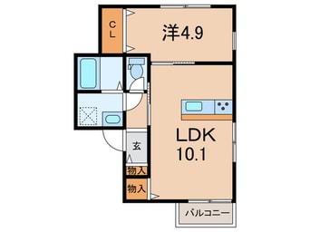 間取図 ウエスト大久保Ⅱ