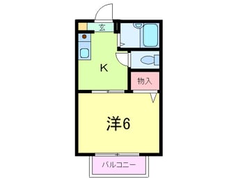 間取図 ヴィラ－ジュ甲南山手