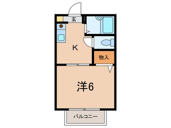 間取図 ヴィラ－ジュ甲南山手
