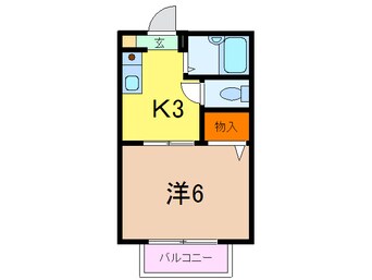 間取図 ヴィラ－ジュ甲南山手