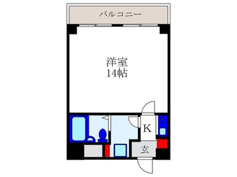 間取図 シティヒルズウオアサ