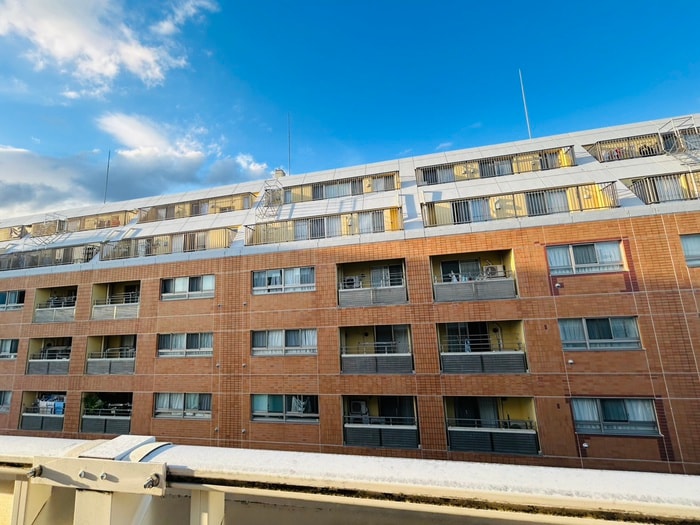 室内からの展望 シティヒルズウオアサ