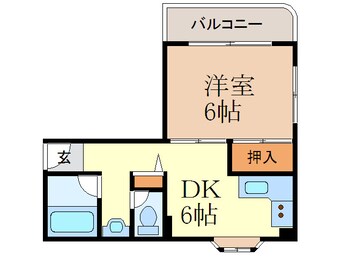 間取図 エクセレンス千里山