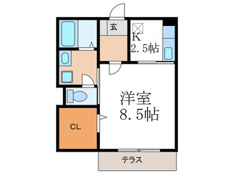 間取図 カーサフェリス