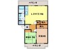 前川ハイツ 2LDKの間取り