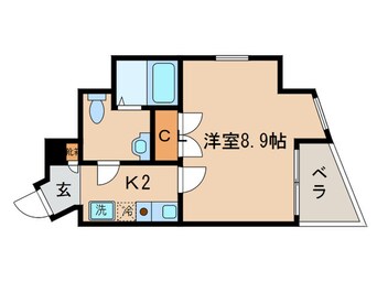 間取図 エスポワール椥辻