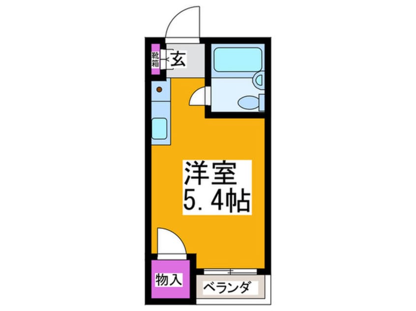 間取図 ヒルズ深阪