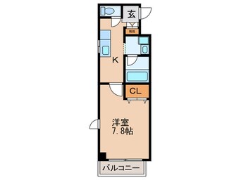 間取図 ルミエール加島