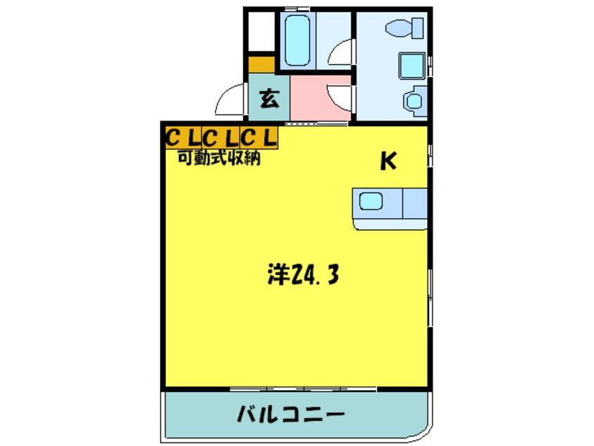 間取図 Ｒｚ　Ｖｉｌｌａｇｅ　Ｓ棟