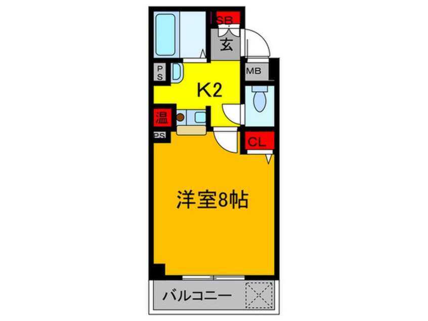 間取図 エンジェルハイツ本町