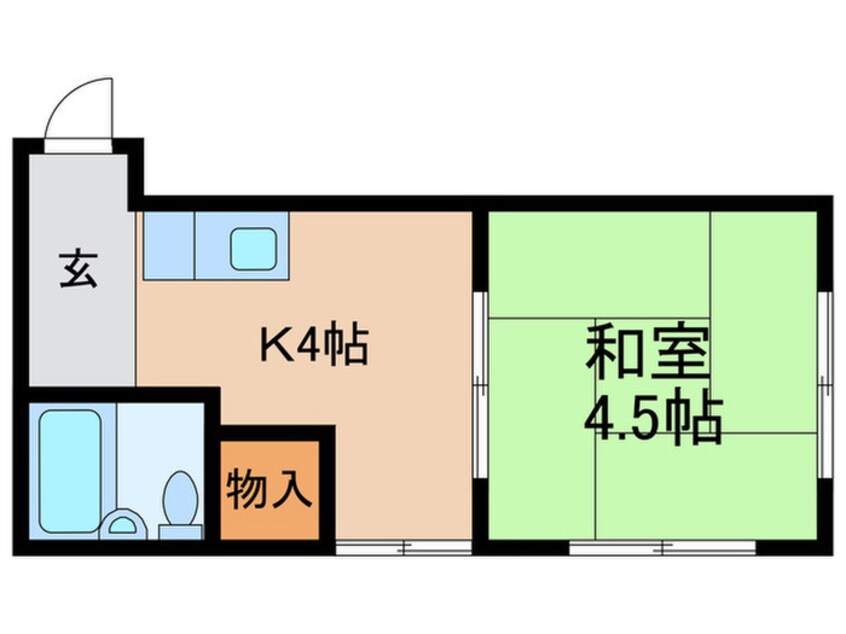 間取図 音羽グリーンハイツ