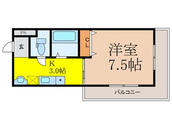 間取図 MJハイツ明野町