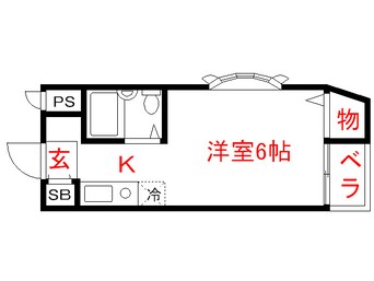 間取図 ＮＵビル