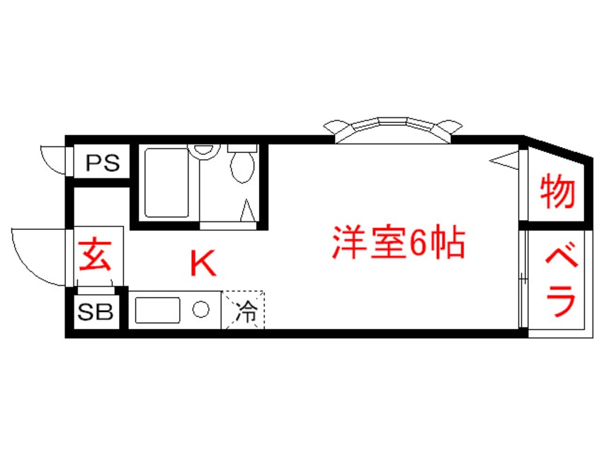 間取図 ＮＵビル