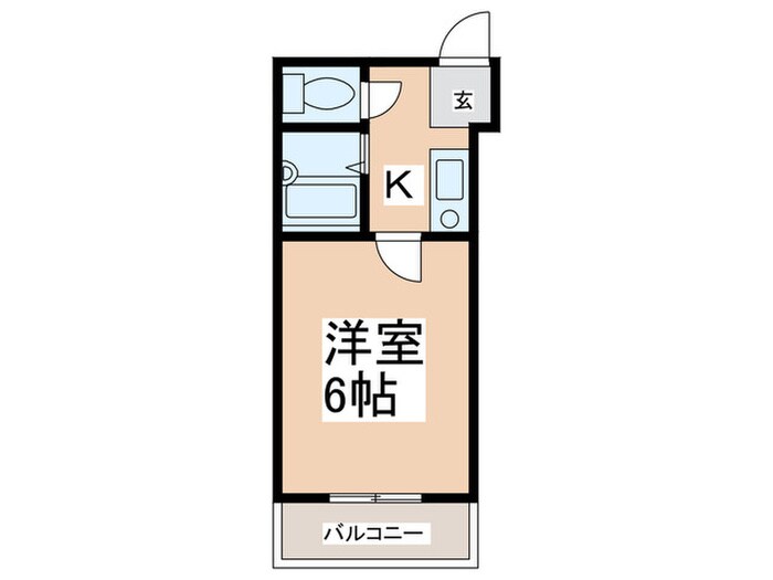 間取り図 エクラ難波南
