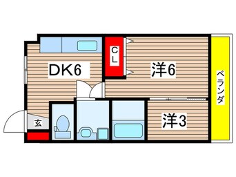 間取図 室田マンション