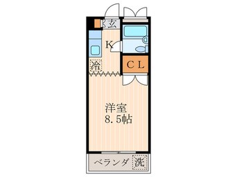 間取図 シティハウス四条烏丸