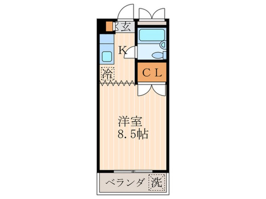 間取図 シティハウス四条烏丸