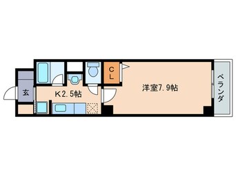 間取図 シャトー　ラフィネ