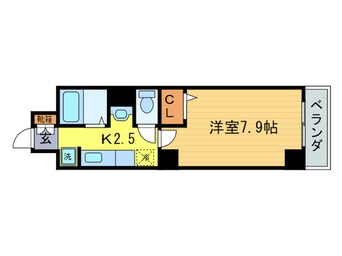 間取図 シャトー　ラフィネ