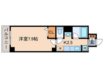間取図 シャトー　ラフィネ