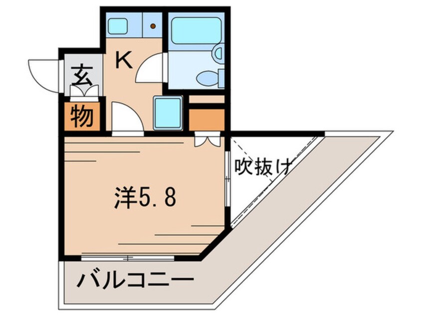 間取図 ＭＡＩＮＳＴＡＧＥ武庫川