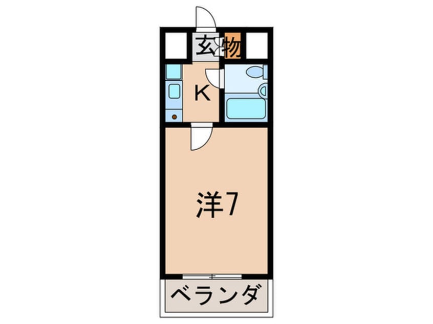 間取図 ＭＡＩＮＳＴＡＧＥ武庫川