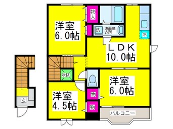間取図 ラモルナ・ガ－デン