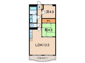 間取図 芦屋サウスマンション