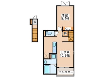 間取図 ジャルディーノ