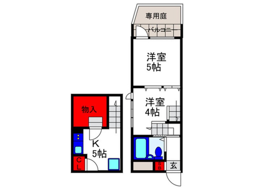 間取図 サンパレス２１豊中