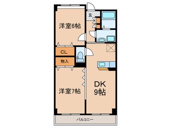 間取図 ベルアビタシオン