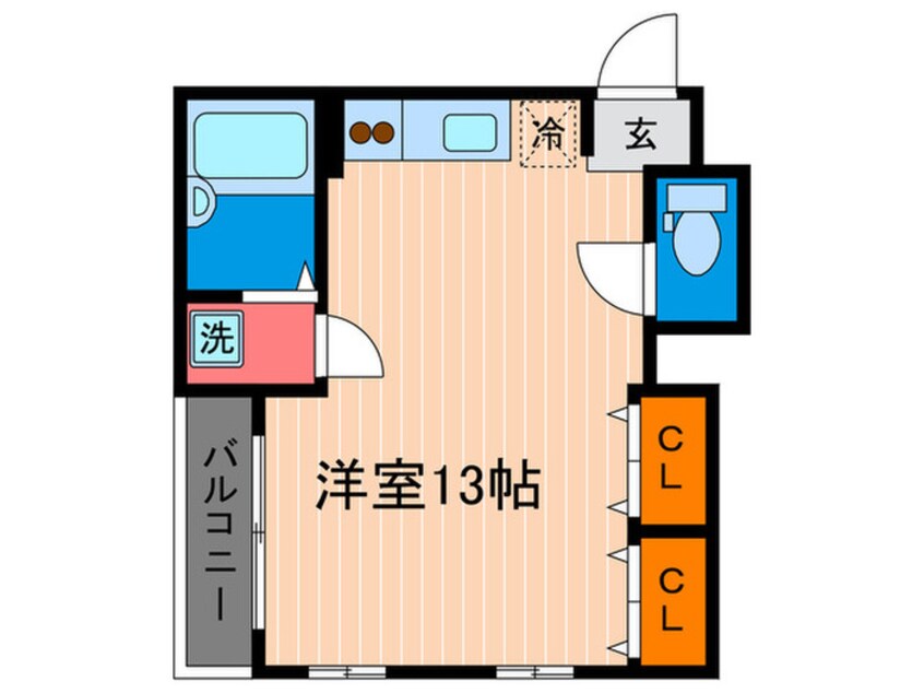 間取図 プラザ晴明館