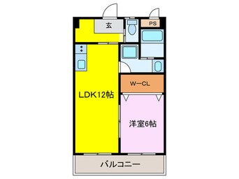 間取図 忠岡グリ－ンハイツ