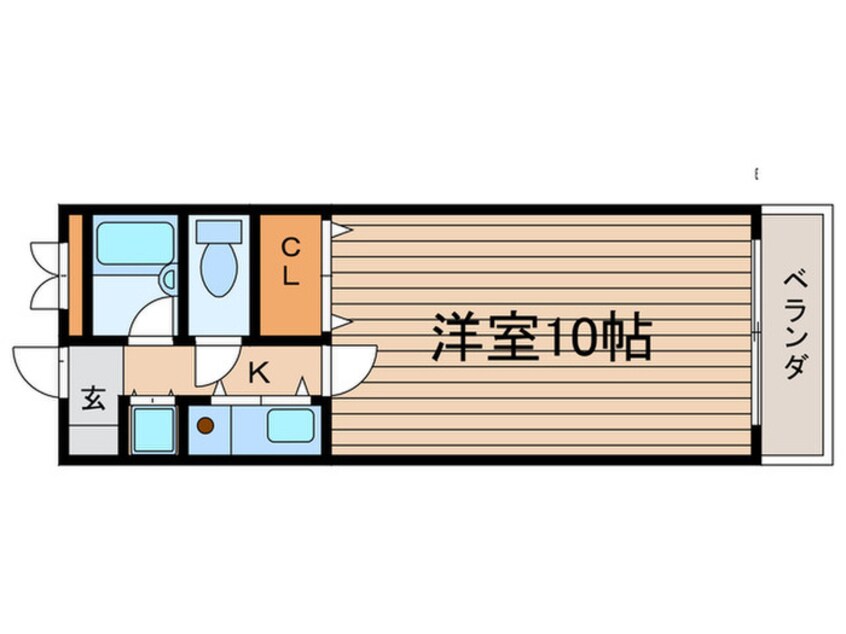 間取図 プレナ－バ瑞起