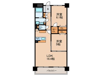 間取図 ラ・メゾンＭＳⅢ