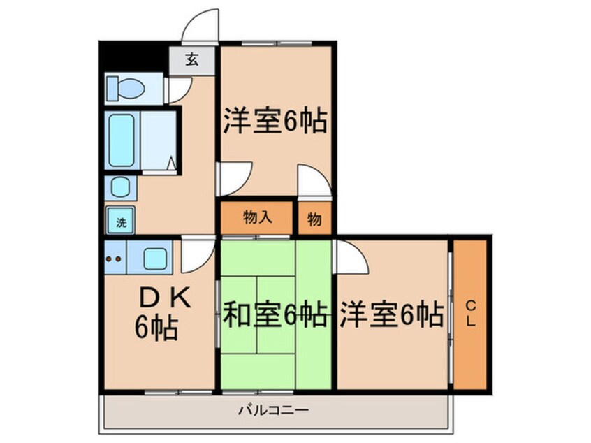 間取図 ザ メドウズ