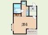プチメゾン１１７ 1Rの間取り
