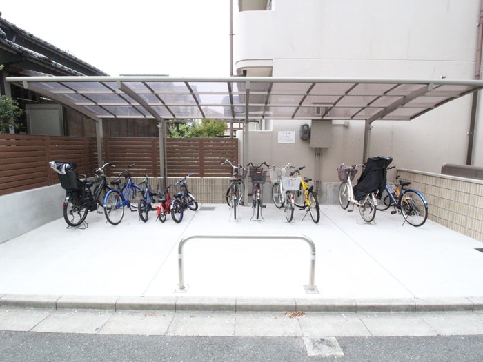 駐輪場 マンションにぎわい