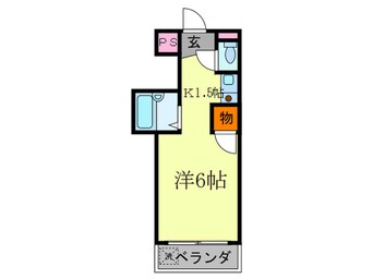 間取図 イ－ストマンションムラオ