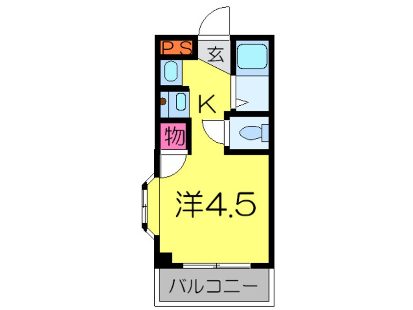 間取図 イ－ストマンションムラオ