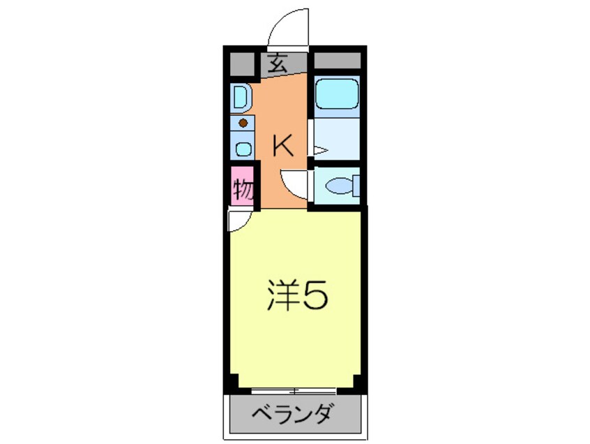 間取図 イ－ストマンションムラオ